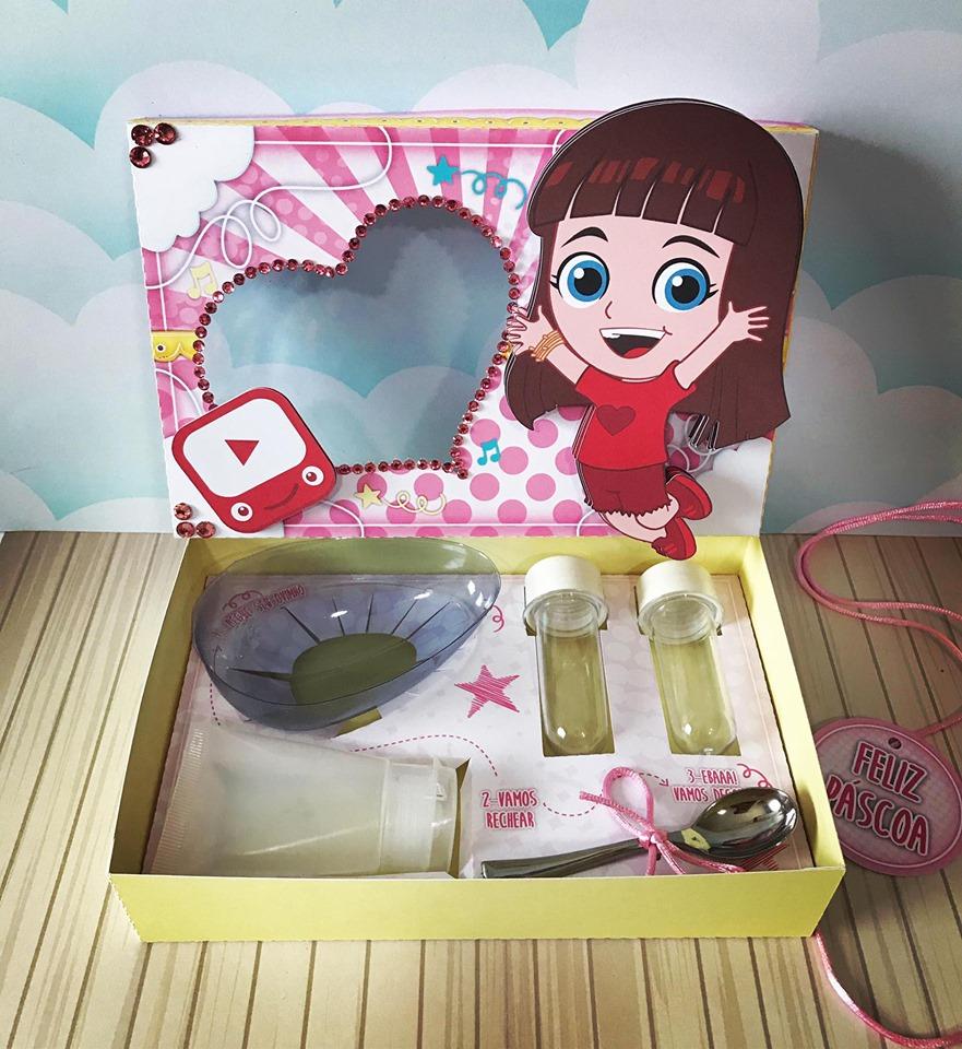 Arquivo de Corte Caixa Mini Confeiteiro Luccas Neto 02 Menina - S