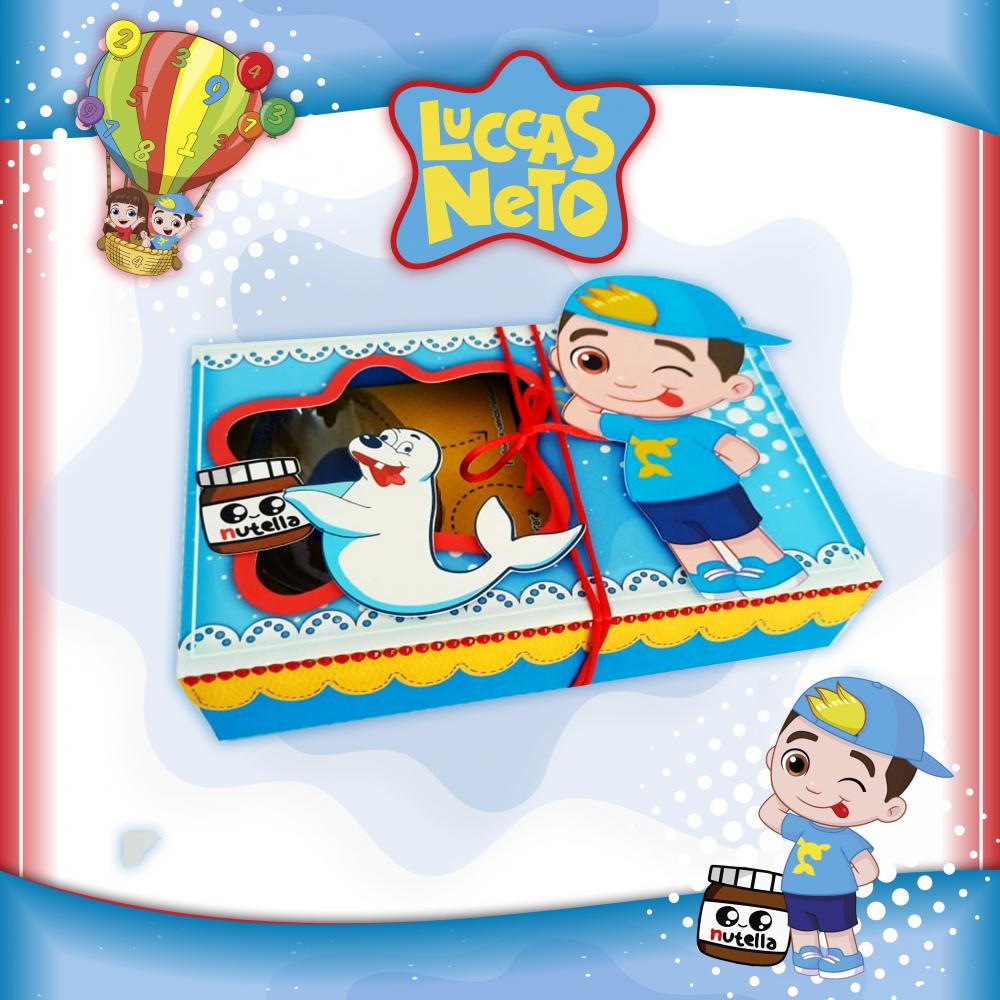 Arquivo de Corte Caixa Mini Confeiteiro Luccas Neto 13 - STUDIO/P