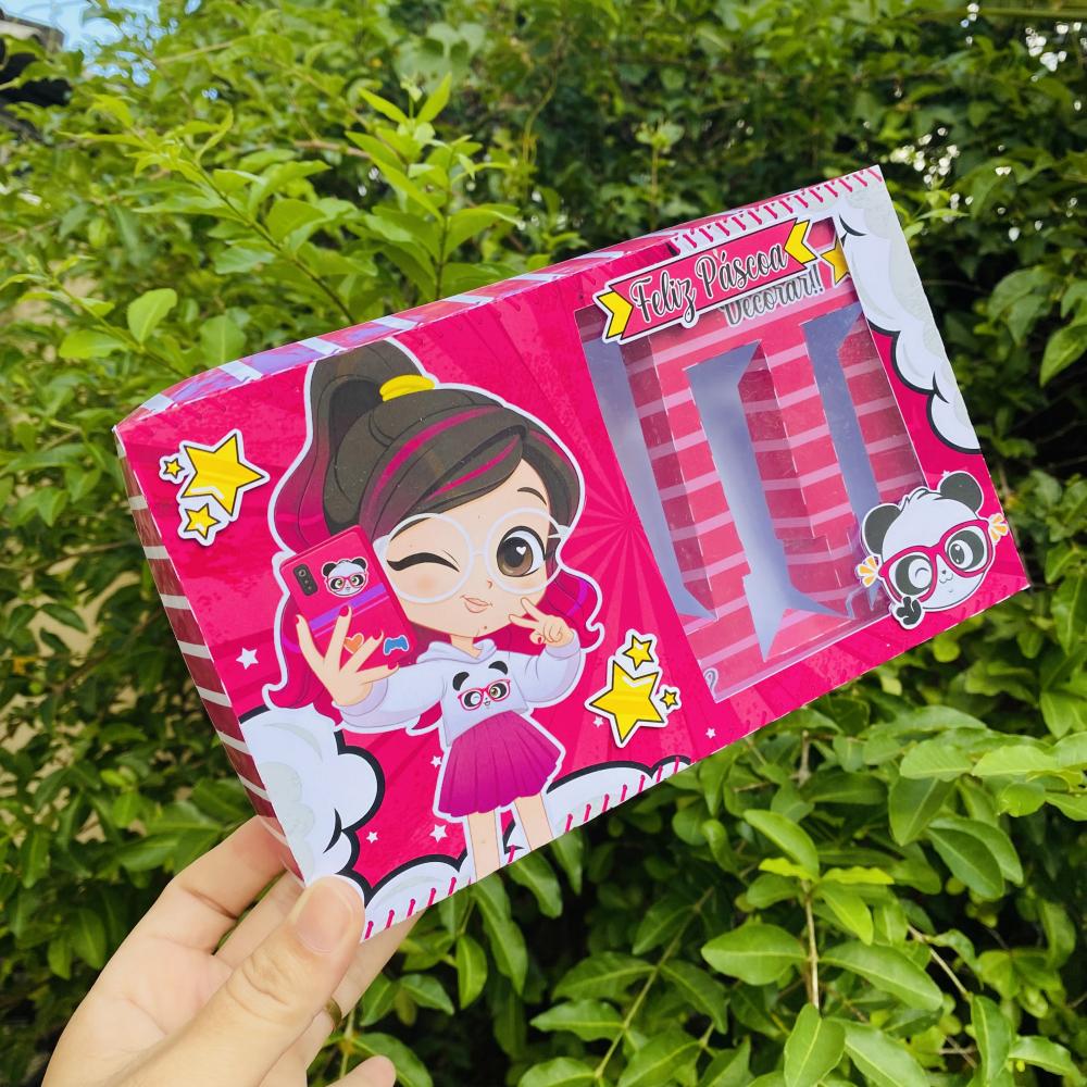 Arquivo de Corte Caixa Mini Confeiteiro Luluca 03 - STUDIO/PDF