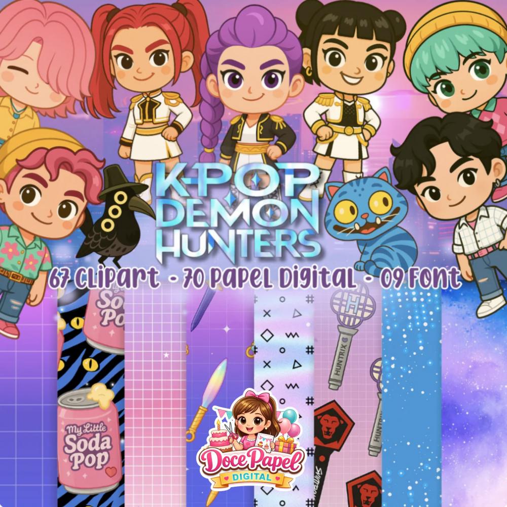 Kit Digital Png Guerreiras do K-Pop 07