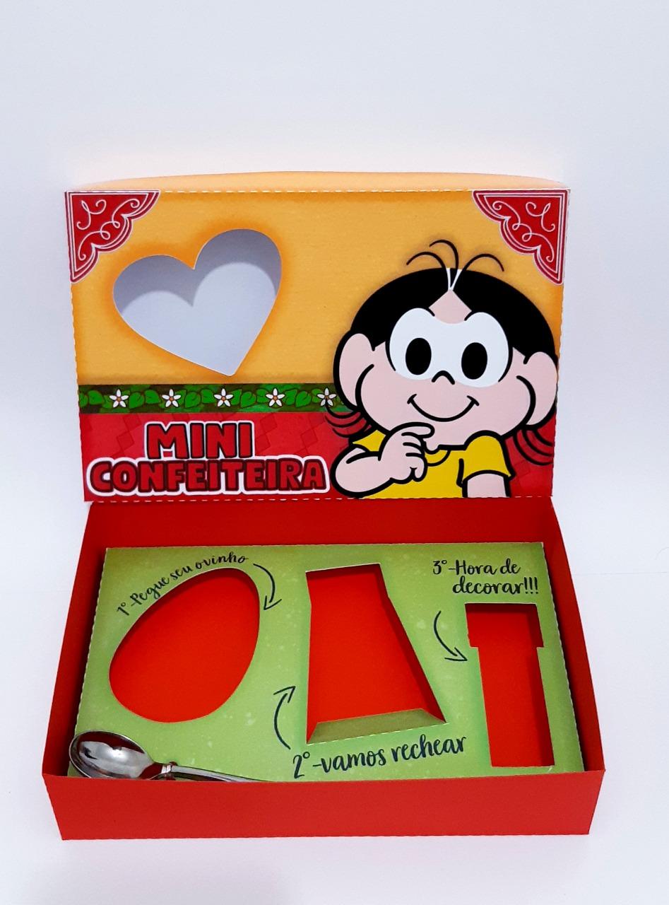 Arquivo de Corte Caixa Mini Confeiteiro Magali 01 - STUDIO/PDF