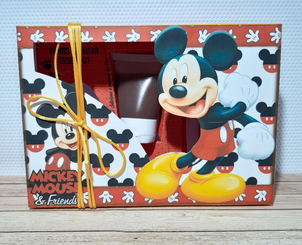 Arquivo de Corte Caixa Mini Confeiteiro Mickey 15 - STUDIO/PDF