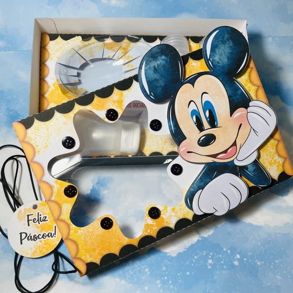 Arquivo de Corte Caixa Mini Confeiteiro Mickey 17 - STUDIO/PDF/PN