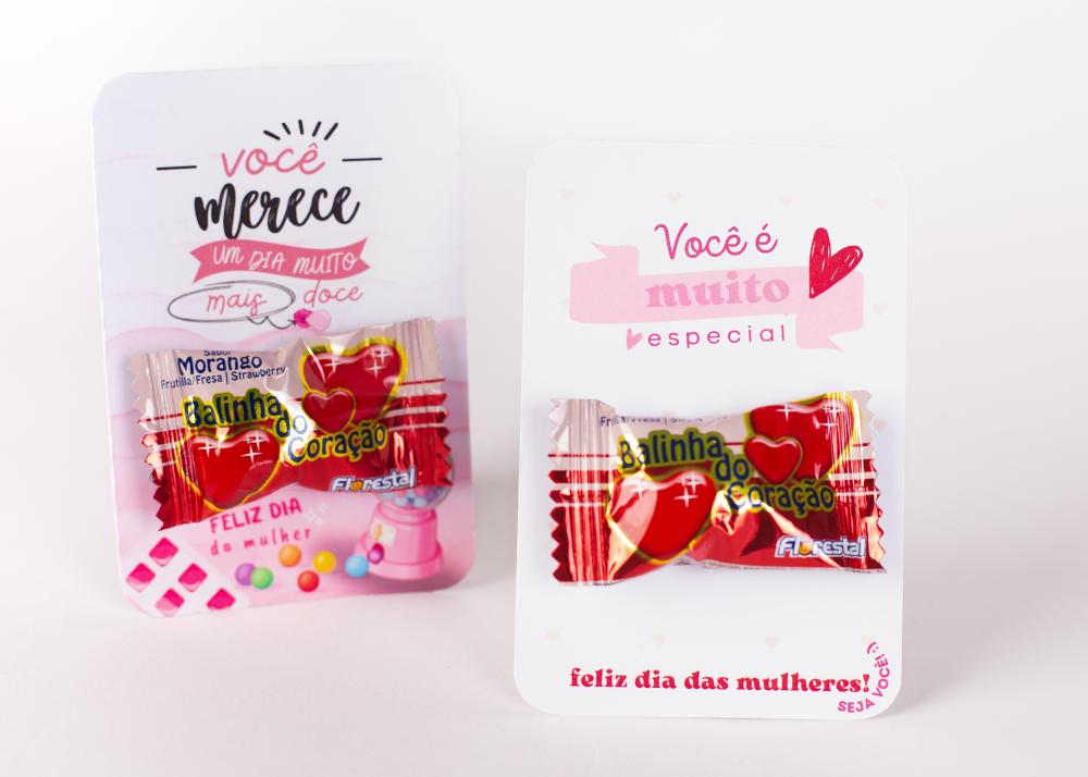 Arquivo de Corte Card Balinhas 01 Dia da Mulher - PDF