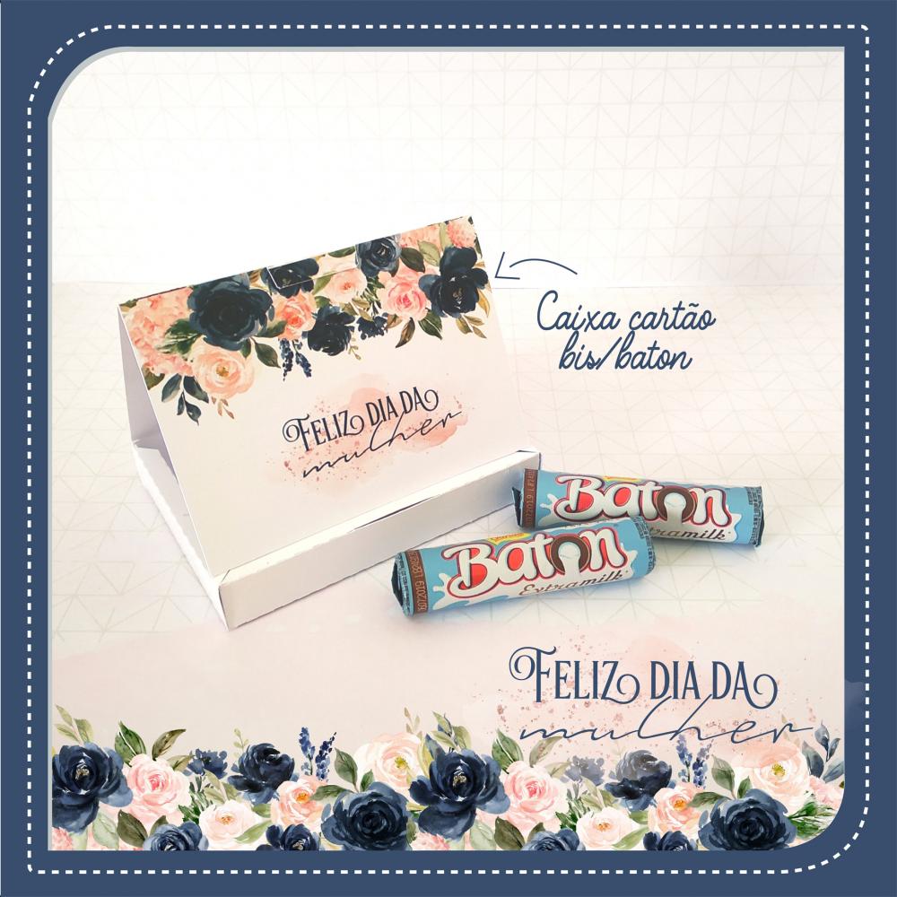 Arquivo de Corte Caixa Bis Batom 02 Dia da Mulher - STUDIO/PDF