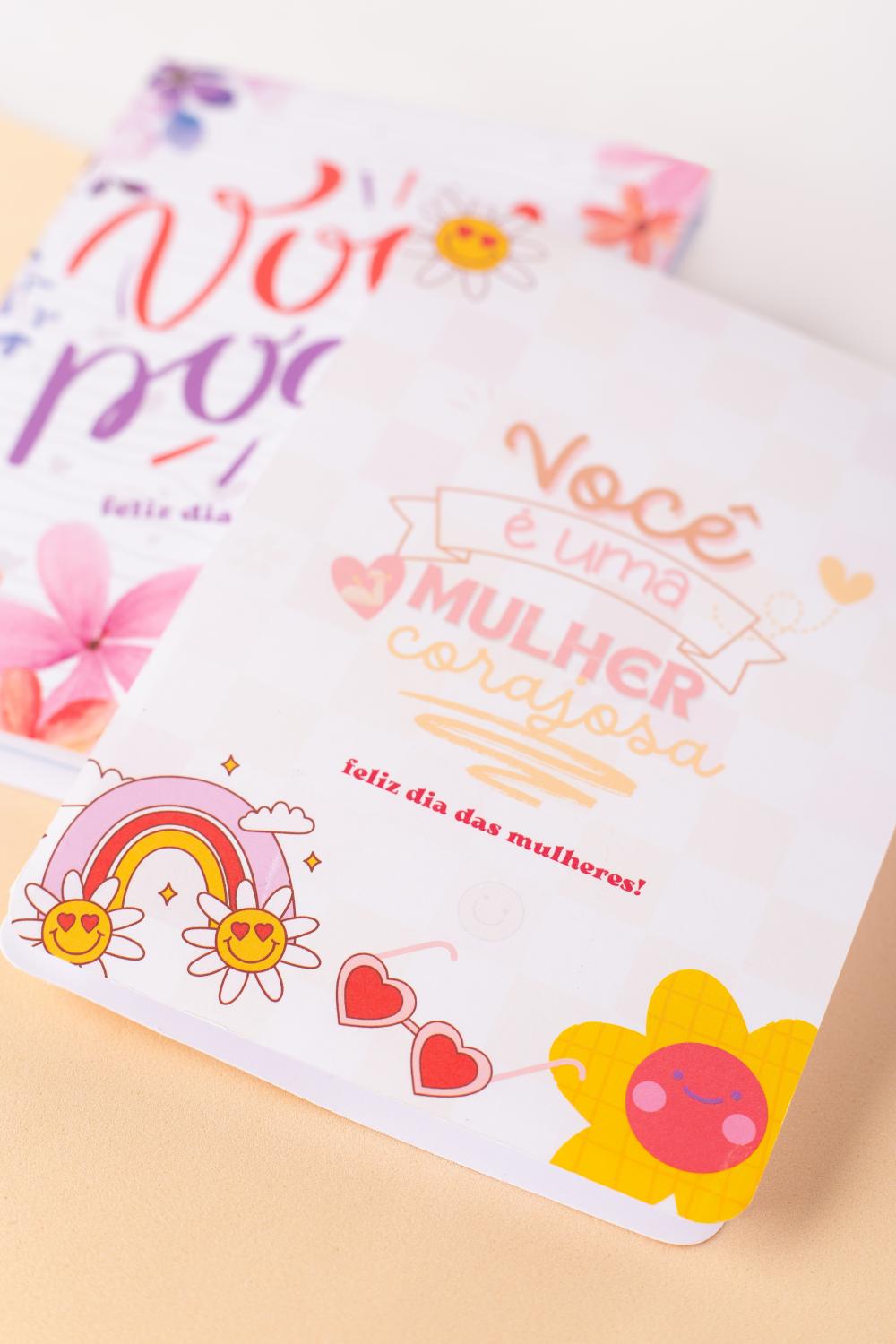 Arquivo de Corte Caixa Bloquinho 01 Dia da Mulher - STUDIO/PDF