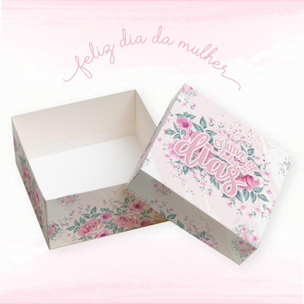 Arquivo de Corte Kit Caixa 4 Doces Dia da Mulher - STUDIO/PDF