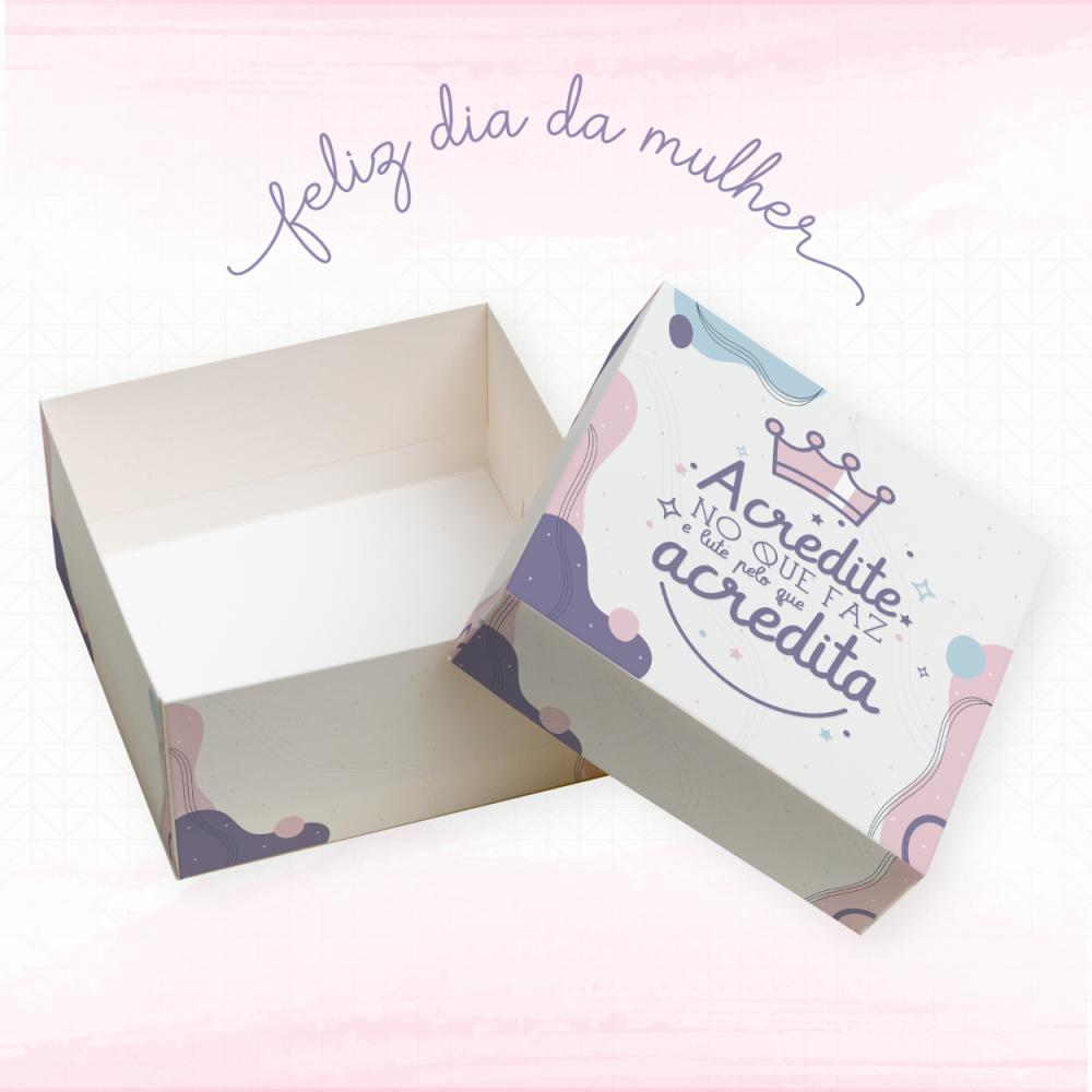 Arquivo de Corte Kit Caixa 4 Doces Dia da Mulher - STUDIO/PDF