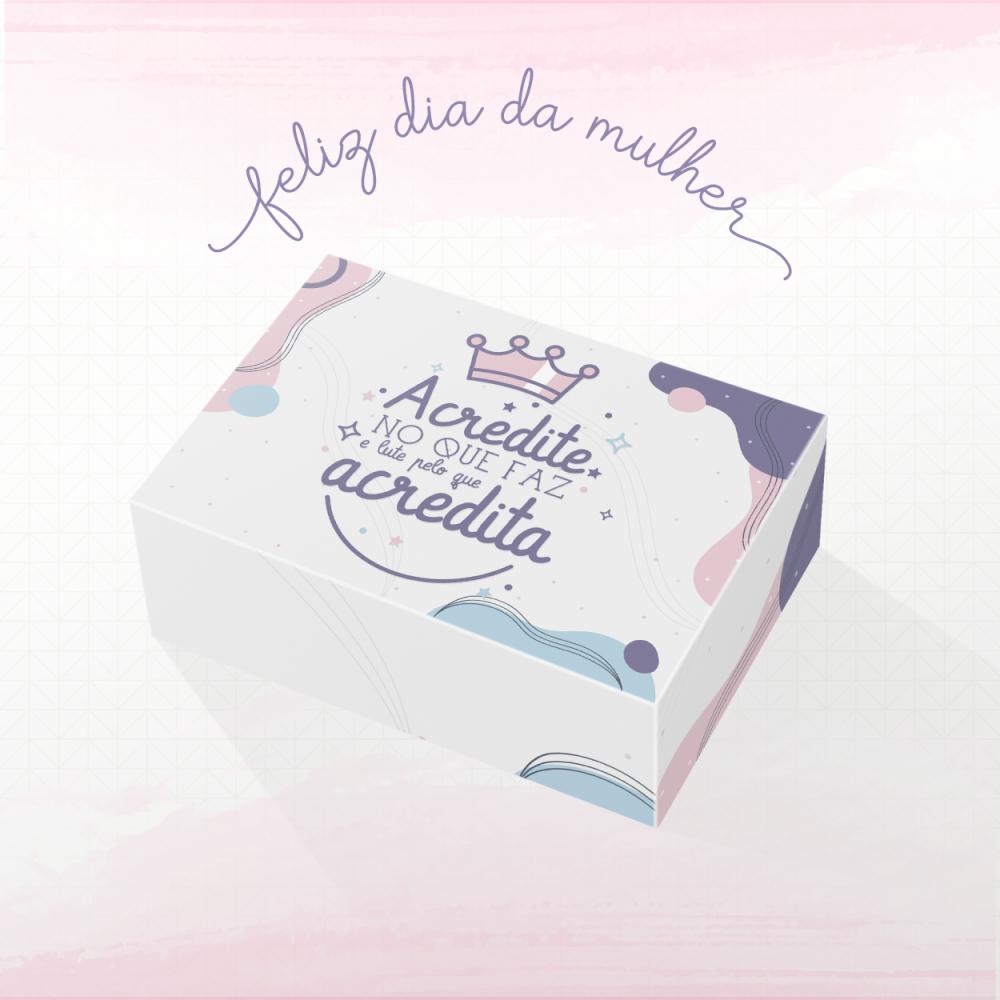Arquivo de Corte Kit Caixa 6 Doces 02 Dia da Mulher - STUDIO/PDF