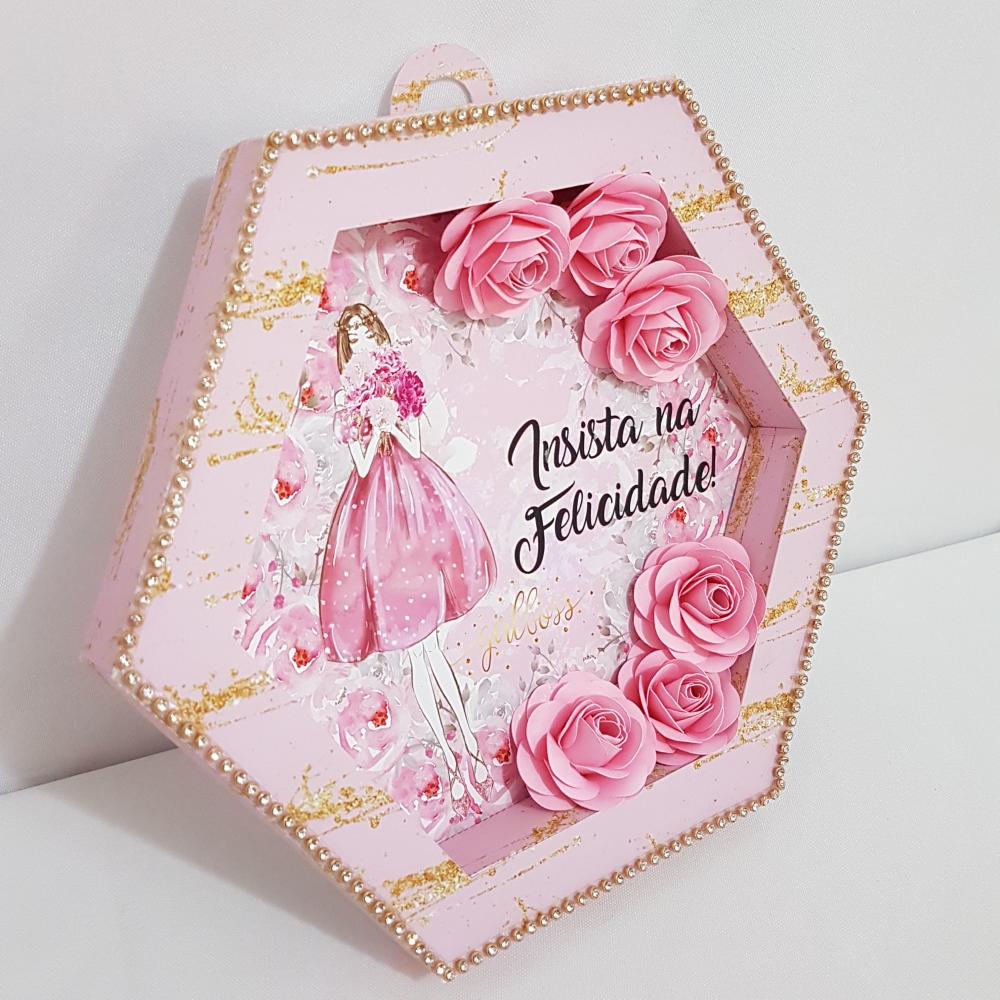 Arquivo de Corte Quadro Decorativo Dia da Mulher - STUDIO/PDF