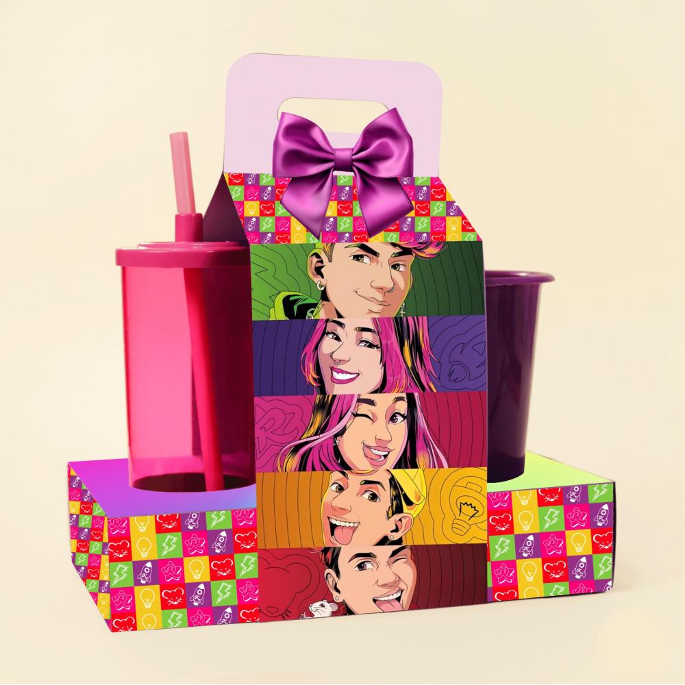 Arquivo de Corte Kit Cineminha Emilly Vick dos Rosas 01 -Balde 1L
