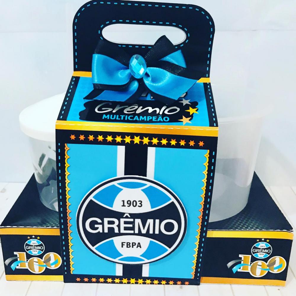 Arquivo de Corte Kit Cineminha Time Grêmio -Balde 1L Copo 300ml-