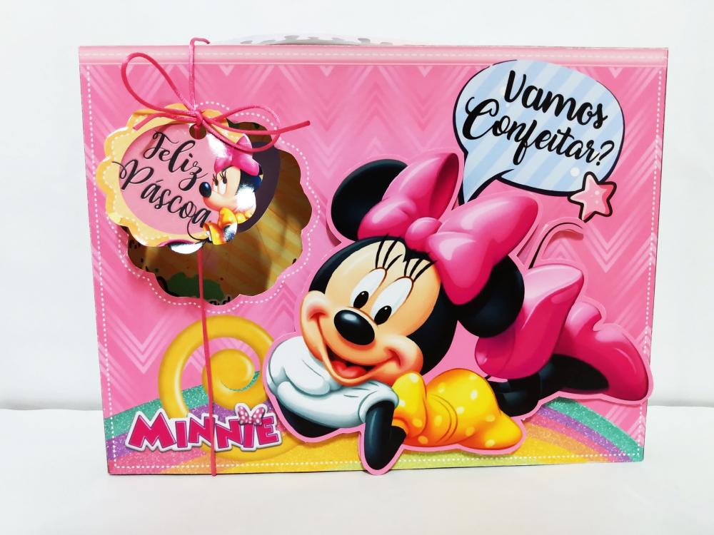 Arquivo de Corte Caixa Mini Confeiteiro Minnie 04 - STUDIO/PDF