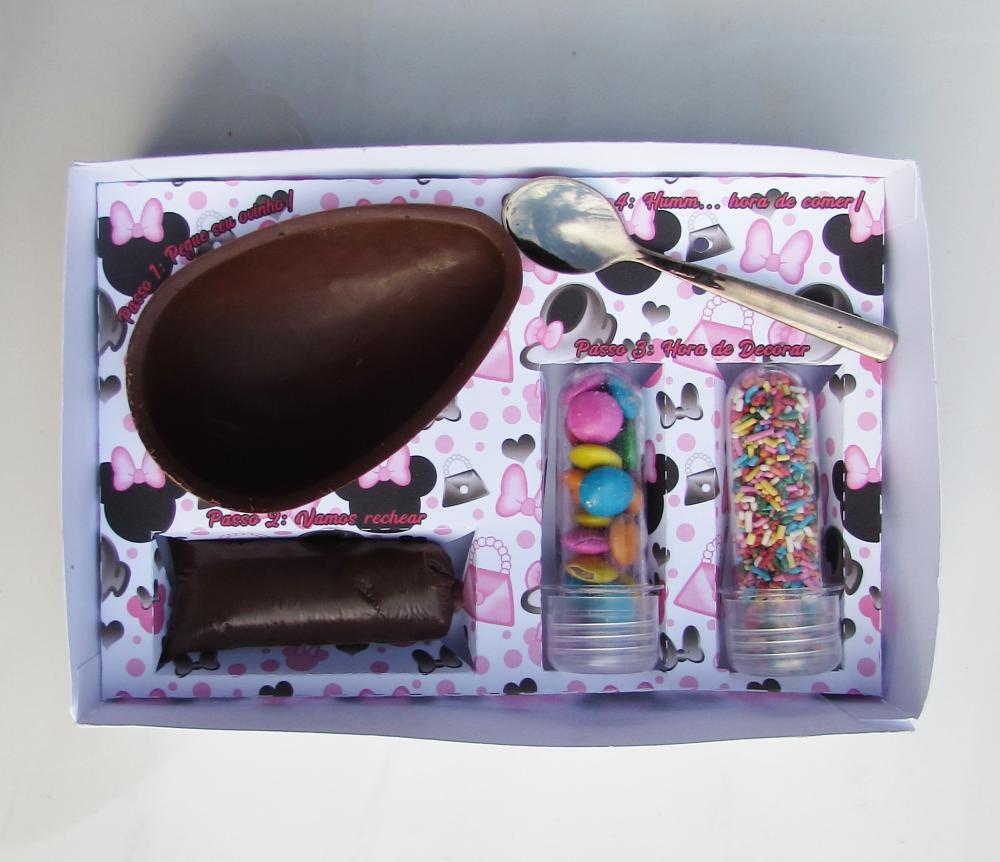 Arquivo de Corte Caixa Mini Confeiteiro Minnie 07 Rosa - STUDIO/P