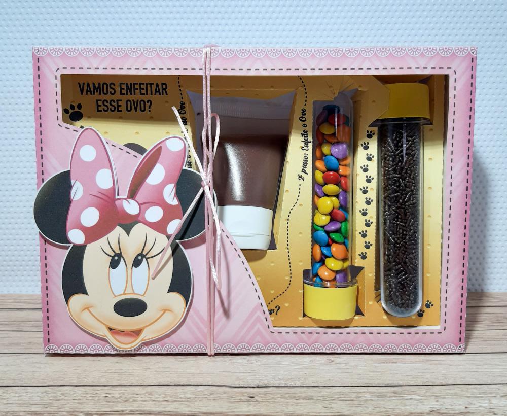 Arquivo de Corte Caixa Mini Confeiteiro Minnie 16 - STUDIO/PDF