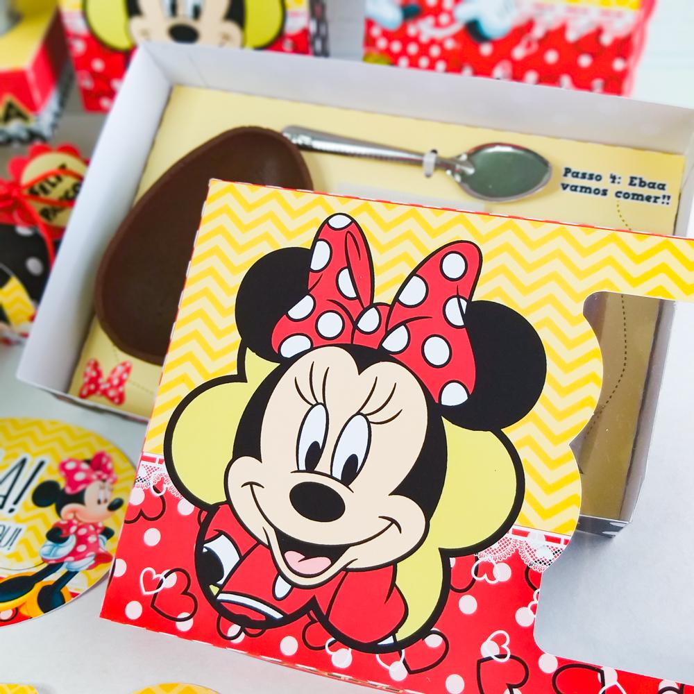 Arquivo de Corte Caixa Mini Confeiteiro Minnie 25 - STUDIO/PDF