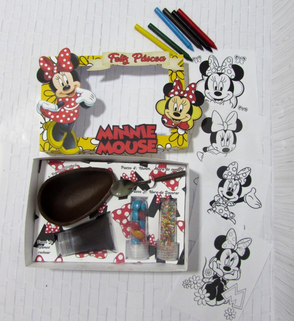 Arquivo de Corte Caixa Mini Confeiteiro Minnie 27 - STUDIO/PDF