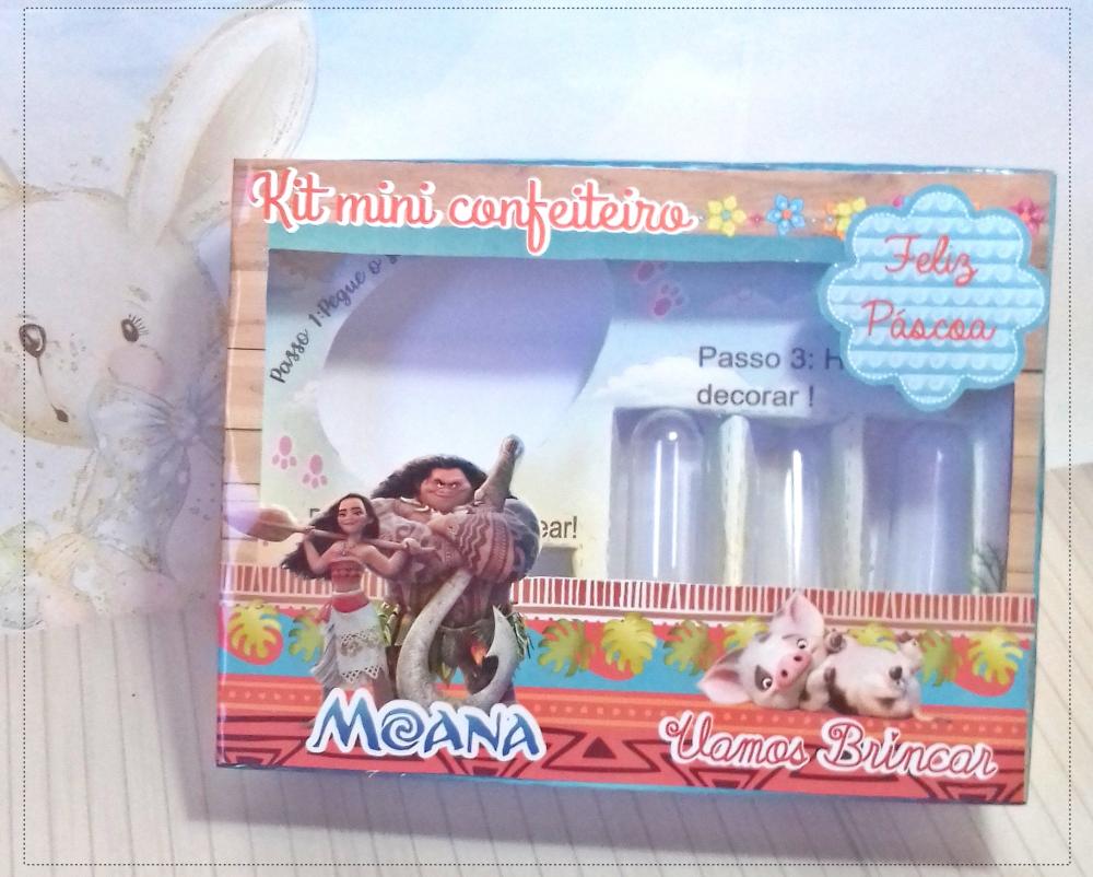 Arquivo de Corte Caixa Mini Confeiteiro Moana 02 - STUDIO/PDF/JPG