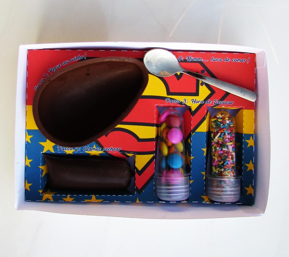 Arquivo de Corte Caixa Mini Confeiteiro Mulher Maravilha 03 - STU