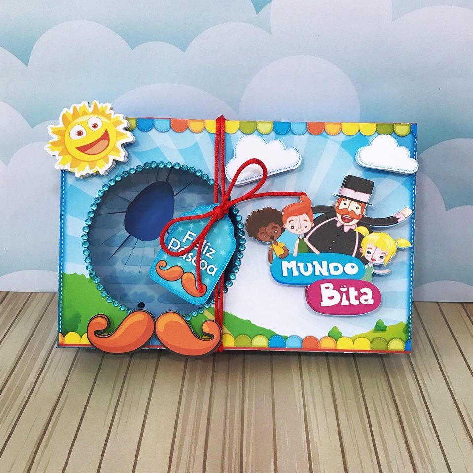 Arquivo de Corte Caixa Mini Confeiteiro Mundo Bita 01 - STUDIO/PD
