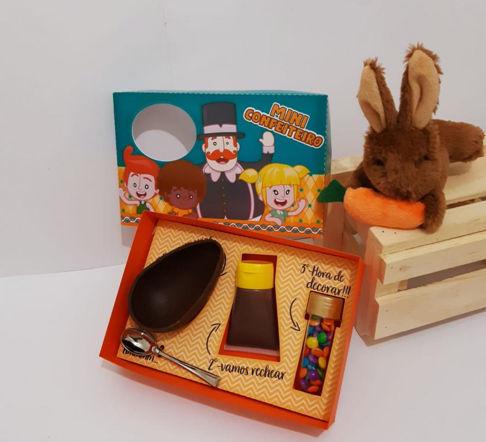 Arquivo de Corte Caixa Mini Confeiteiro Mundo Bita 05 - STUDIO/PD
