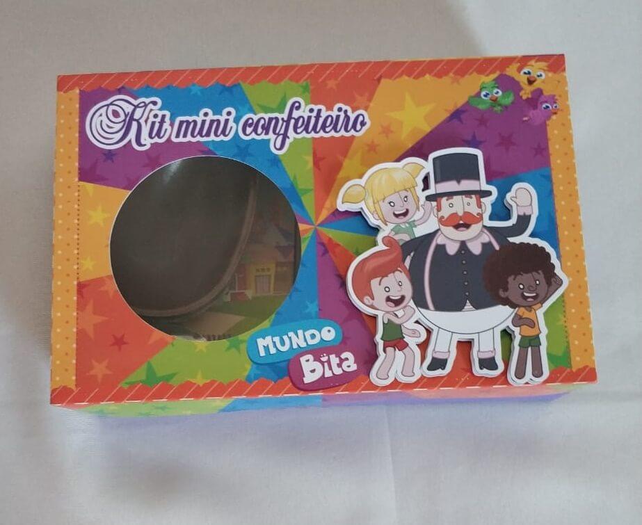 Arquivo de Corte Caixa Mini Confeiteiro Mundo Bita 07 - STUDIO/PD