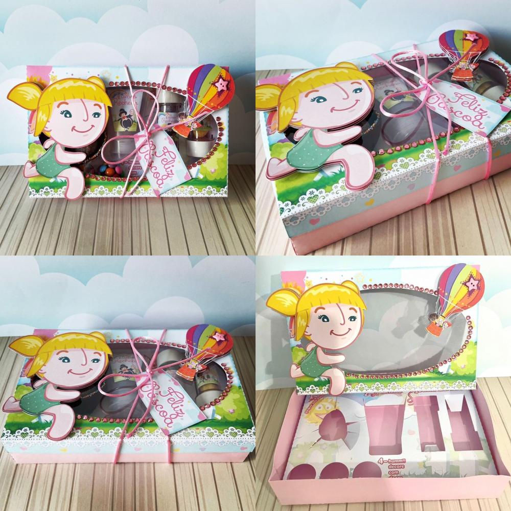 Arquivo de Corte Caixa Mini Confeiteiro Mundo Bita 08 - STUDIO/PD