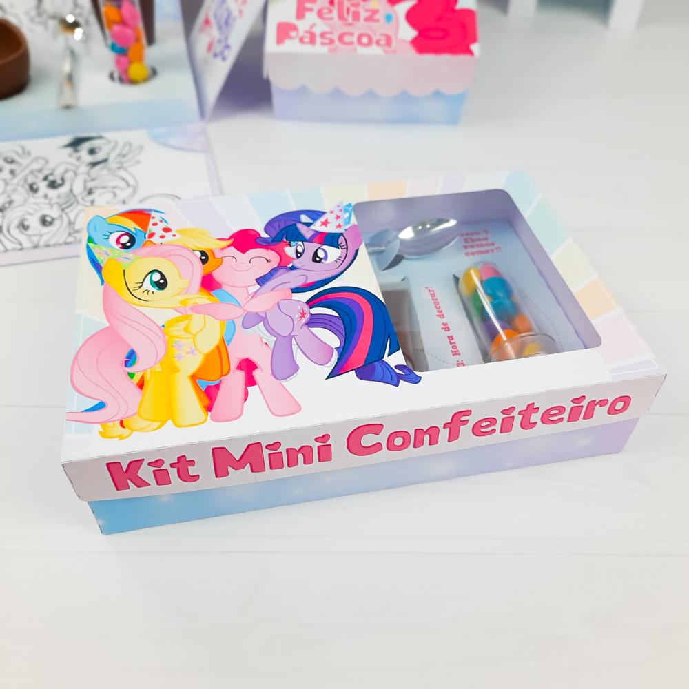 Arquivo de Corte Caixa Mini Confeiteiro My Little Pony 01 - STUDI