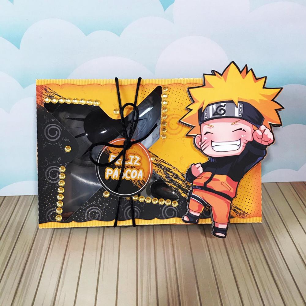 Arquivo de Corte Caixa Mini Confeiteiro Naruto 01 - STUDIO/PDF/PN