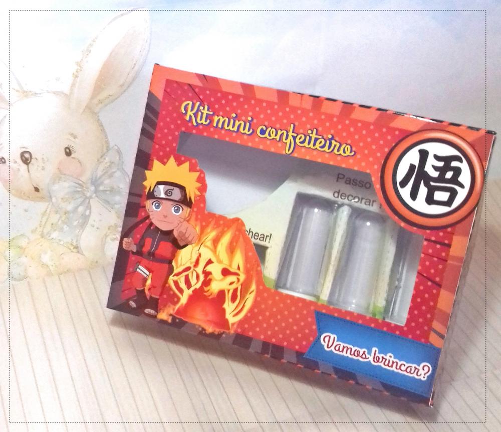 Arquivo de Corte Caixa Mini Confeiteiro Naruto 02 - STUDIO/PDF/JP