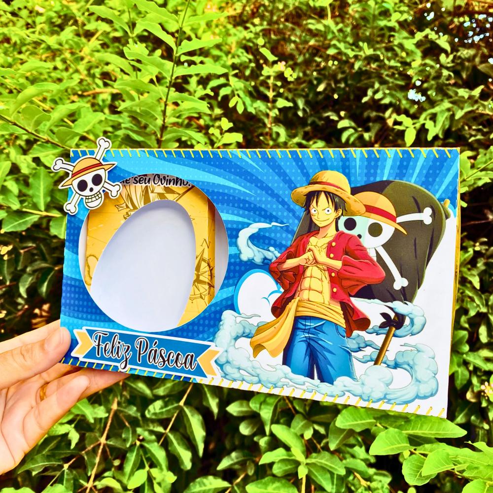 Arquivo de Corte Caixa Mini Confeiteiro One Piece 02 - STUDIO/PDF