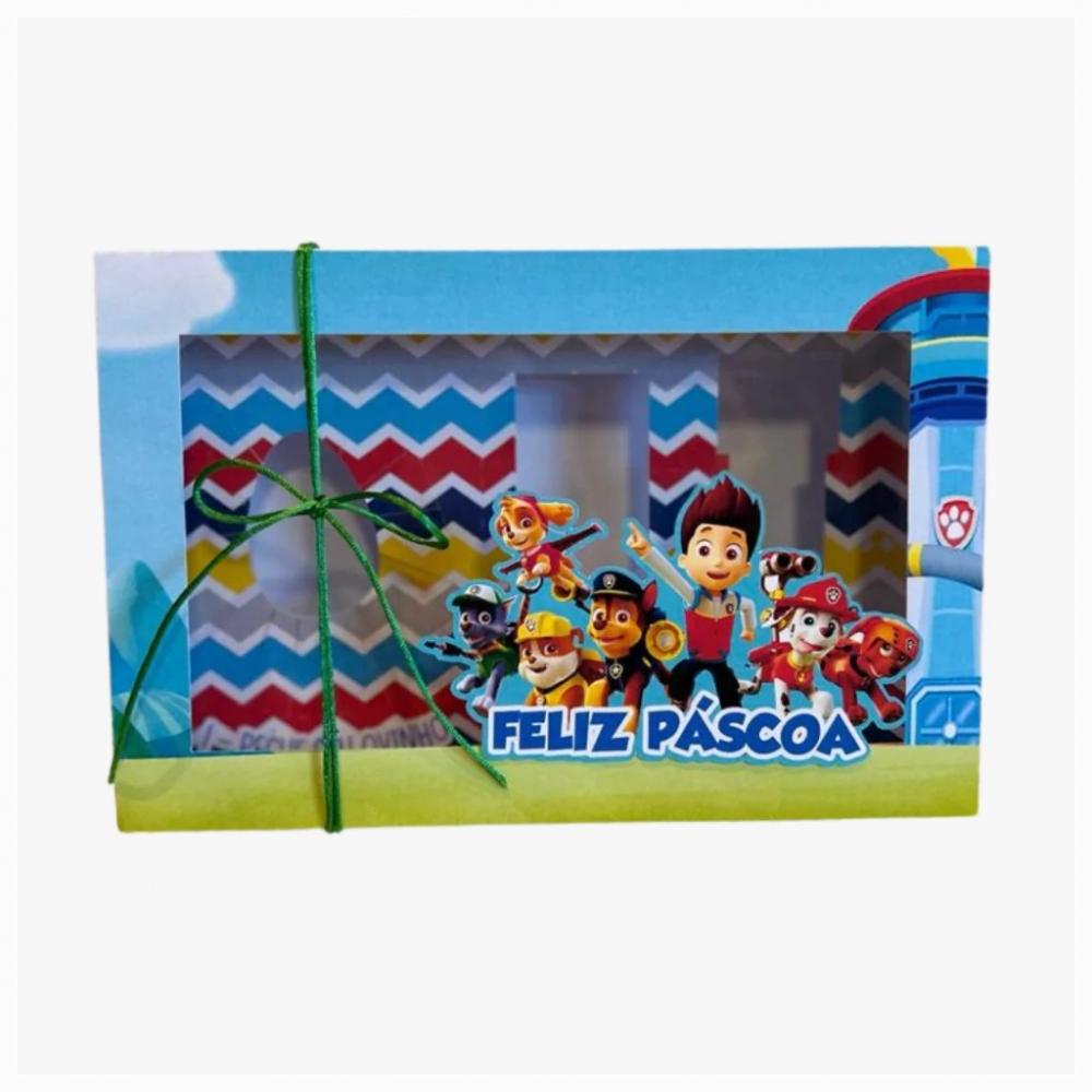 Arquivo de Corte Caixa Mini Confeiteiro Patrulha Canina 17 - Stud
