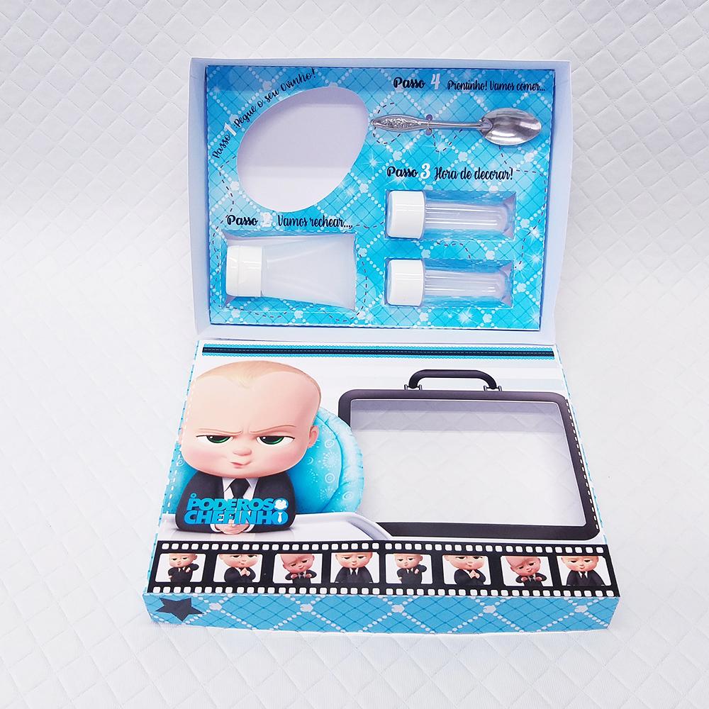 Arquivo de Corte Caixa Mini Confeiteiro PODEROSO CHEFINHO 01 - St