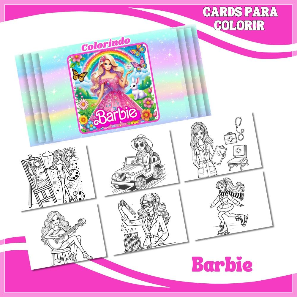 Arquivo Digital Livro de Colorir Barbie 02 PDF