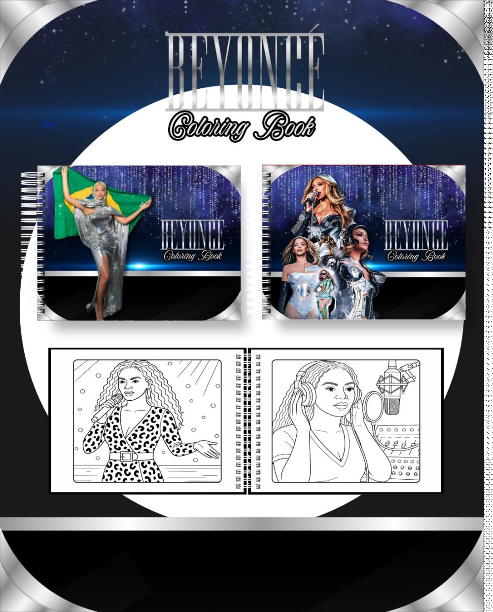 Arquivo Digital Livro de Colorir Beyoncé PDF