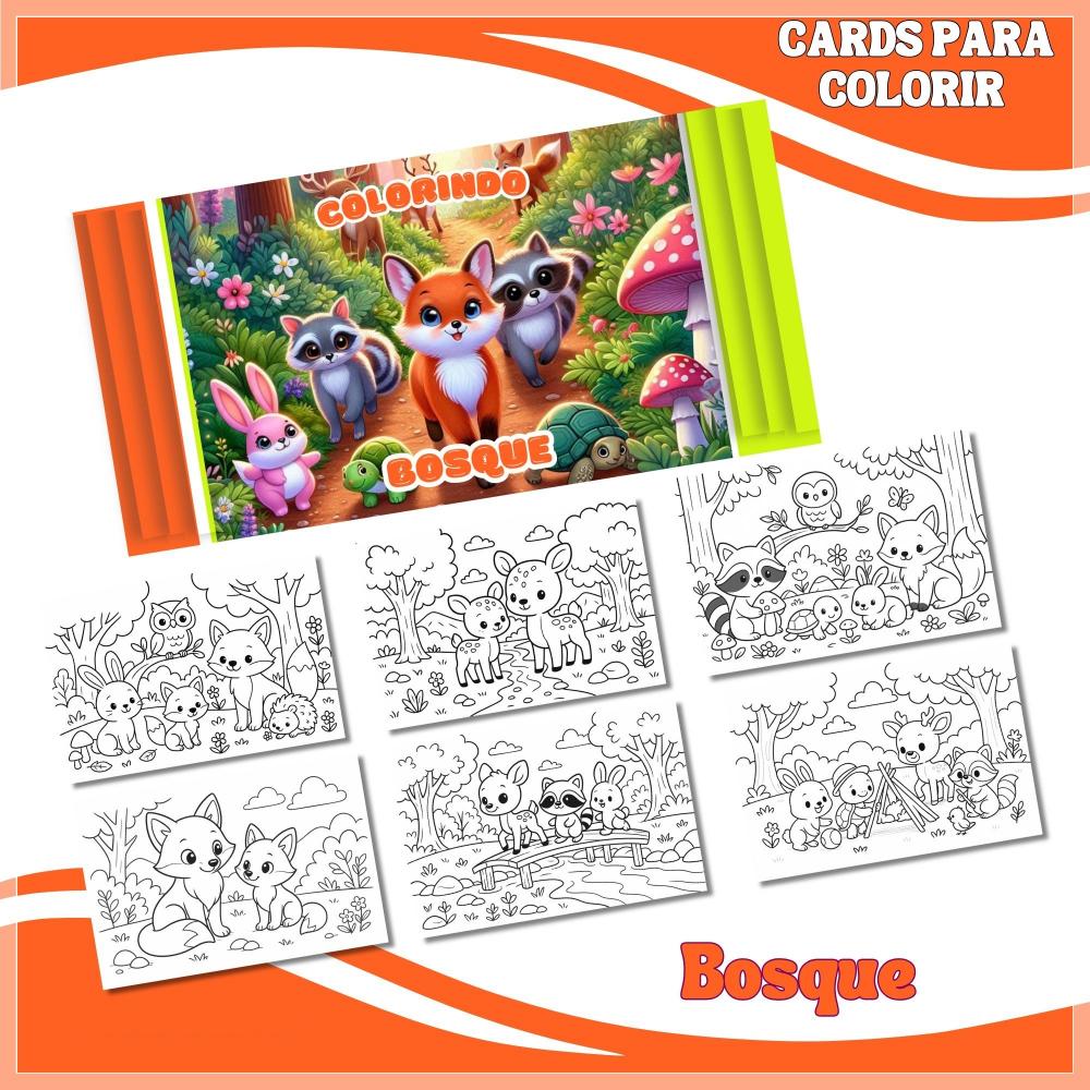 Arquivo Digital Livro de Colorir Bosque 02 PDF
