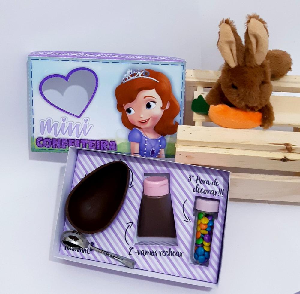 Arquivo de Corte Caixa Mini Confeiteiro Princesa Sofia 01 - Studi