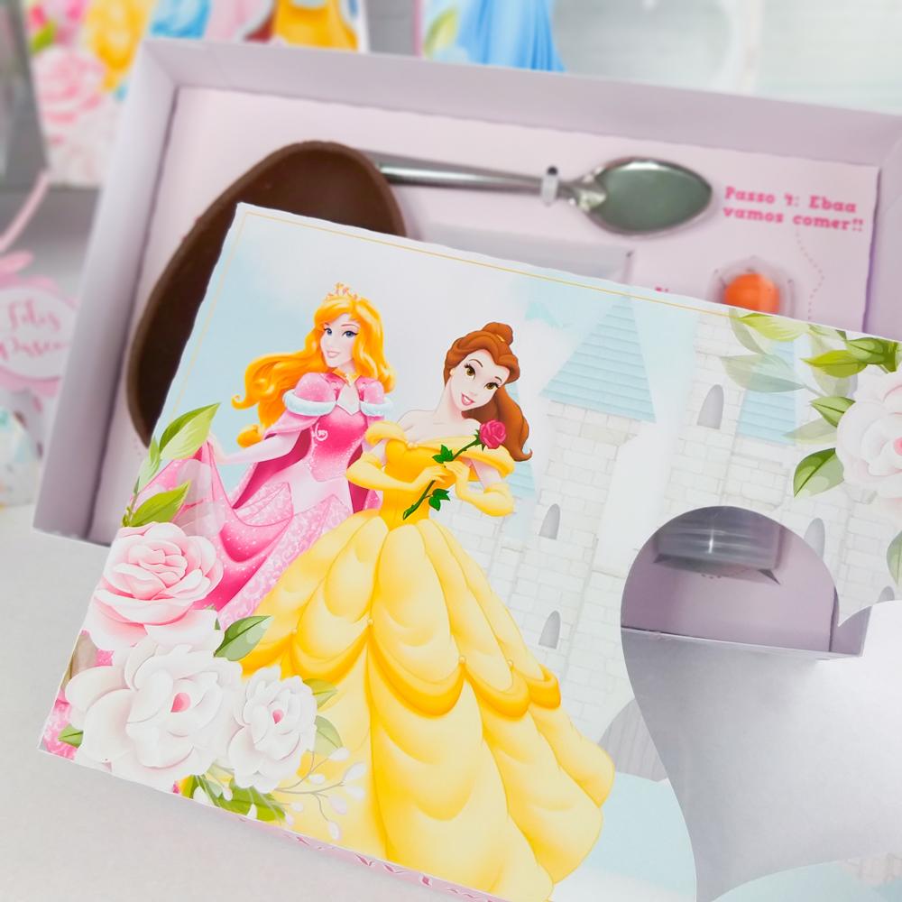 Arquivo de Corte Caixa Mini Confeiteiro Princesas 07 - Studio/PDF