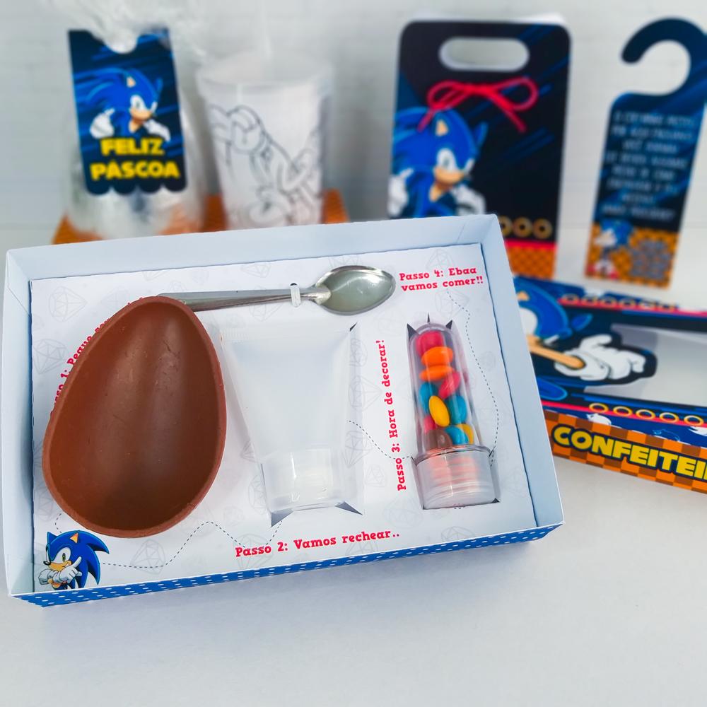 Arquivo de Corte Caixa Mini Confeiteiro SONIC 06 - Studio/PDF