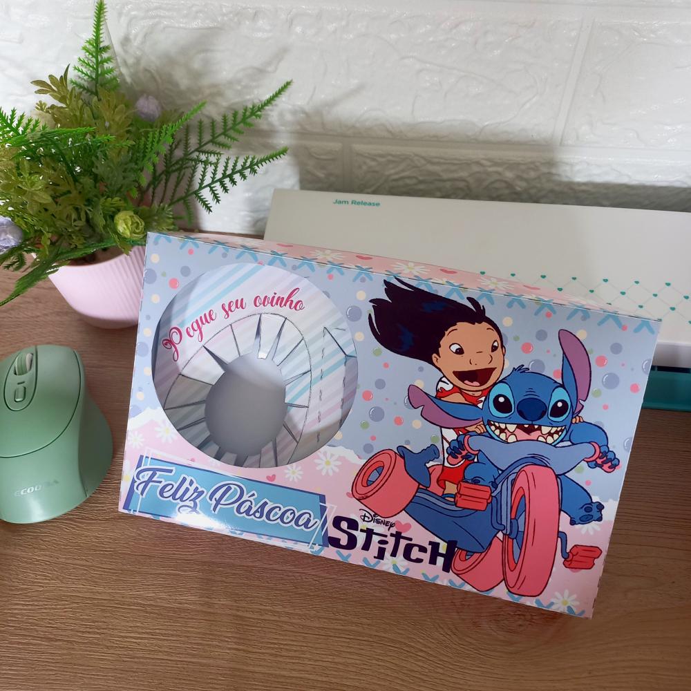 Arquivo de Corte Caixa Mini Confeiteiro Lilo e Stitch 04 - Studio