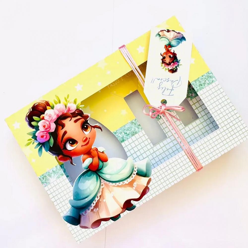 Arquivo de Corte Caixa Mini Confeiteiro Tiana - Studio/PDF