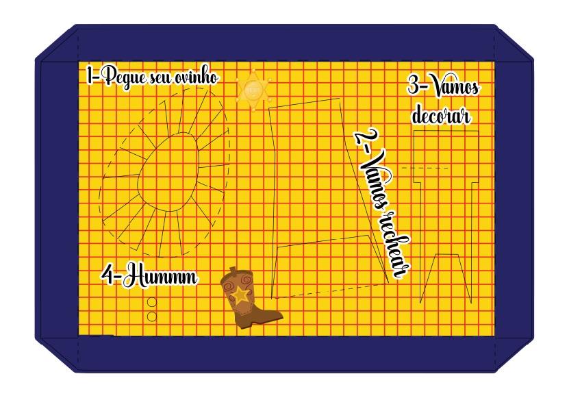 Arquivo de Corte Caixa Mini Confeiteiro Toy Story 06 - Studio/PDF