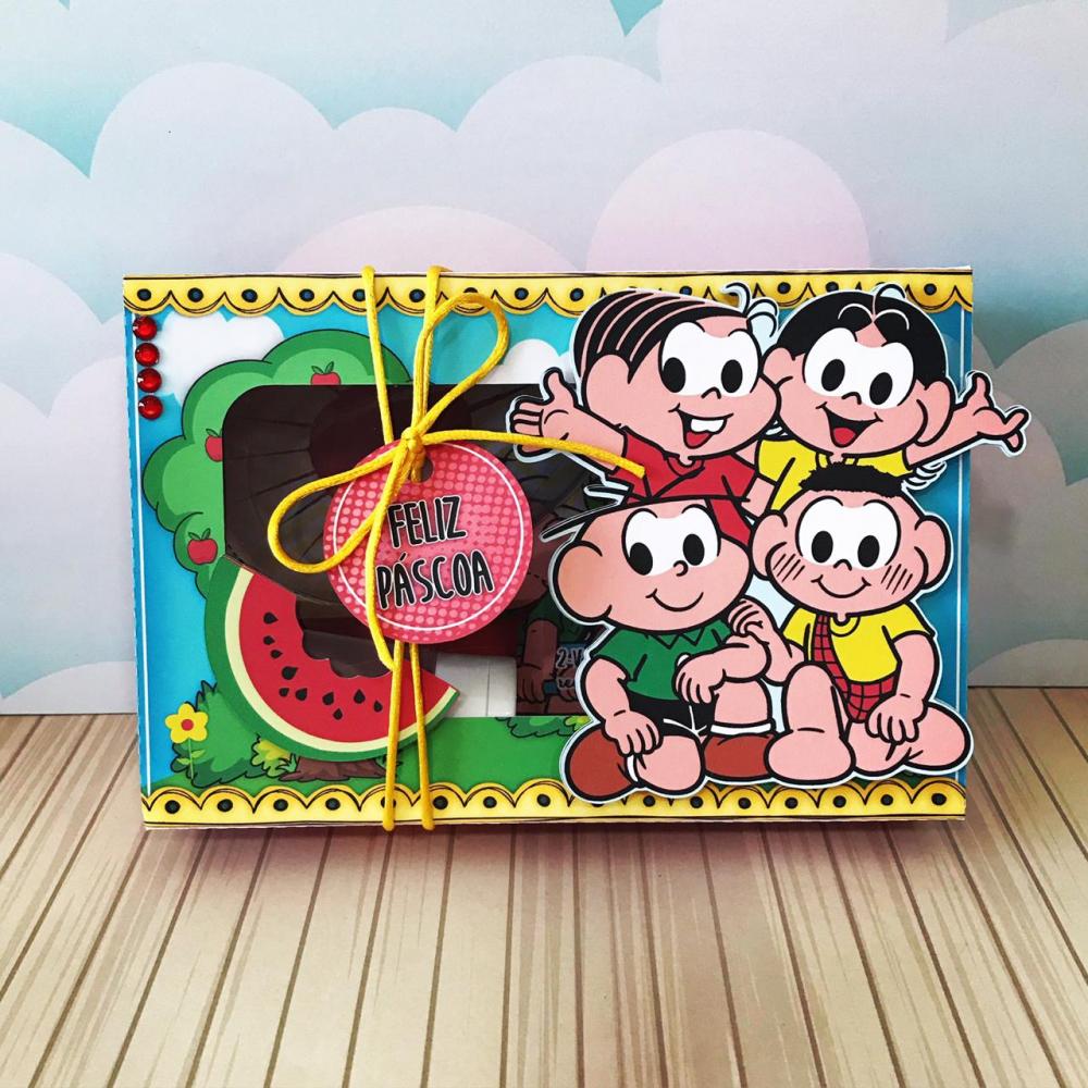 Arquivo de Corte Caixa Mini Confeiteiro Turma da Mônica 01 - STU