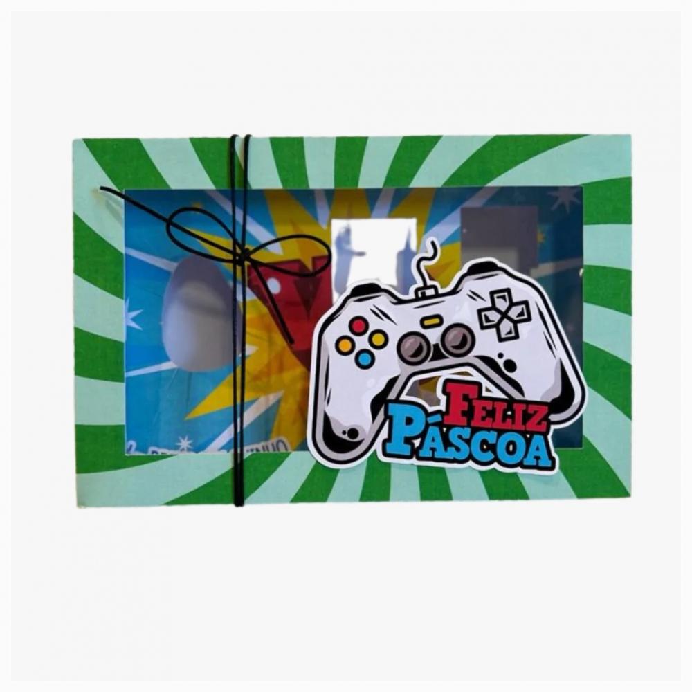Arquivo de Corte Caixa Mini Confeiteiro Video Game 01 - Studio/PN