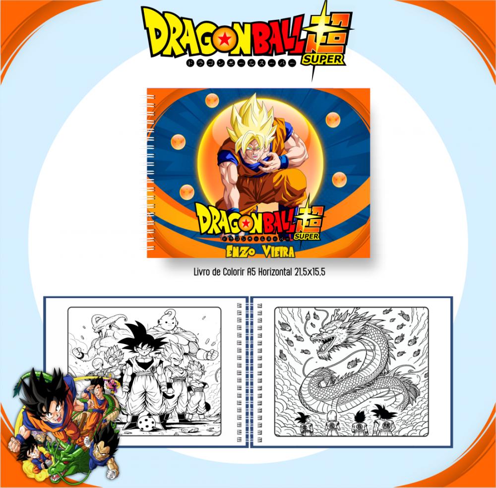 Arquivo Digital Livro de Colorir DRAGON BALL Z - PDF