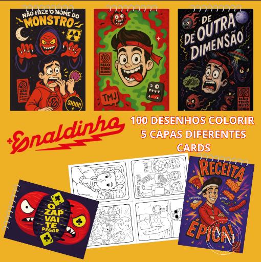 Arquivo Digital Livro de Colorir Enaldinho - PDF