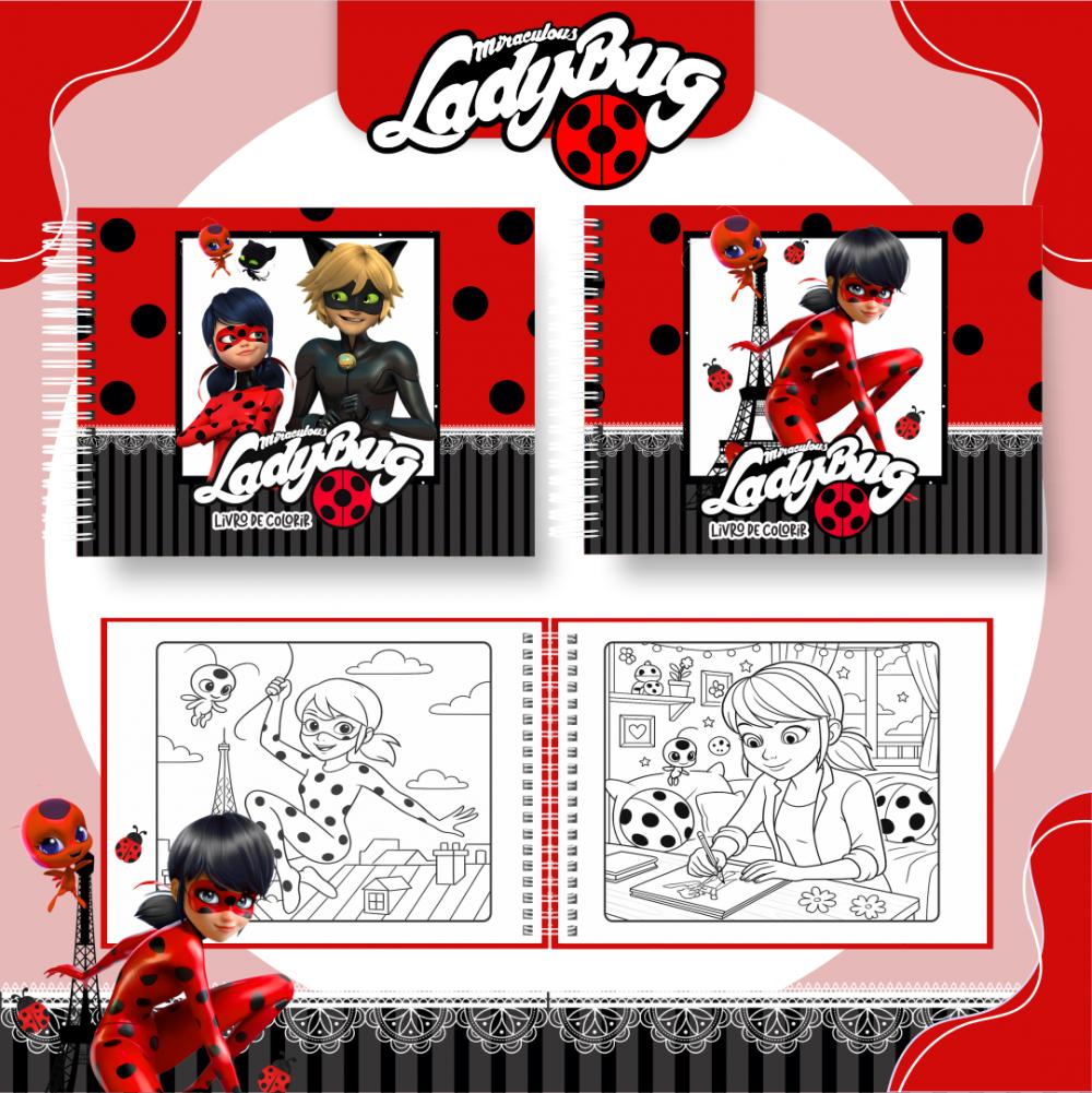 Arquivo Digital Livro de Colorir LADY BUG - PDF