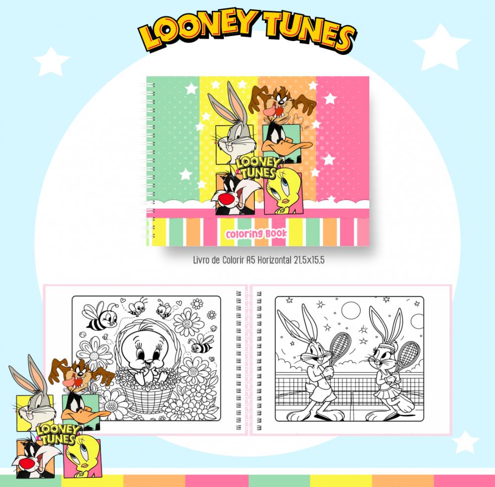 Arquivo Digital Livro de Colorir LOONEY TUNES 01 - PDF
