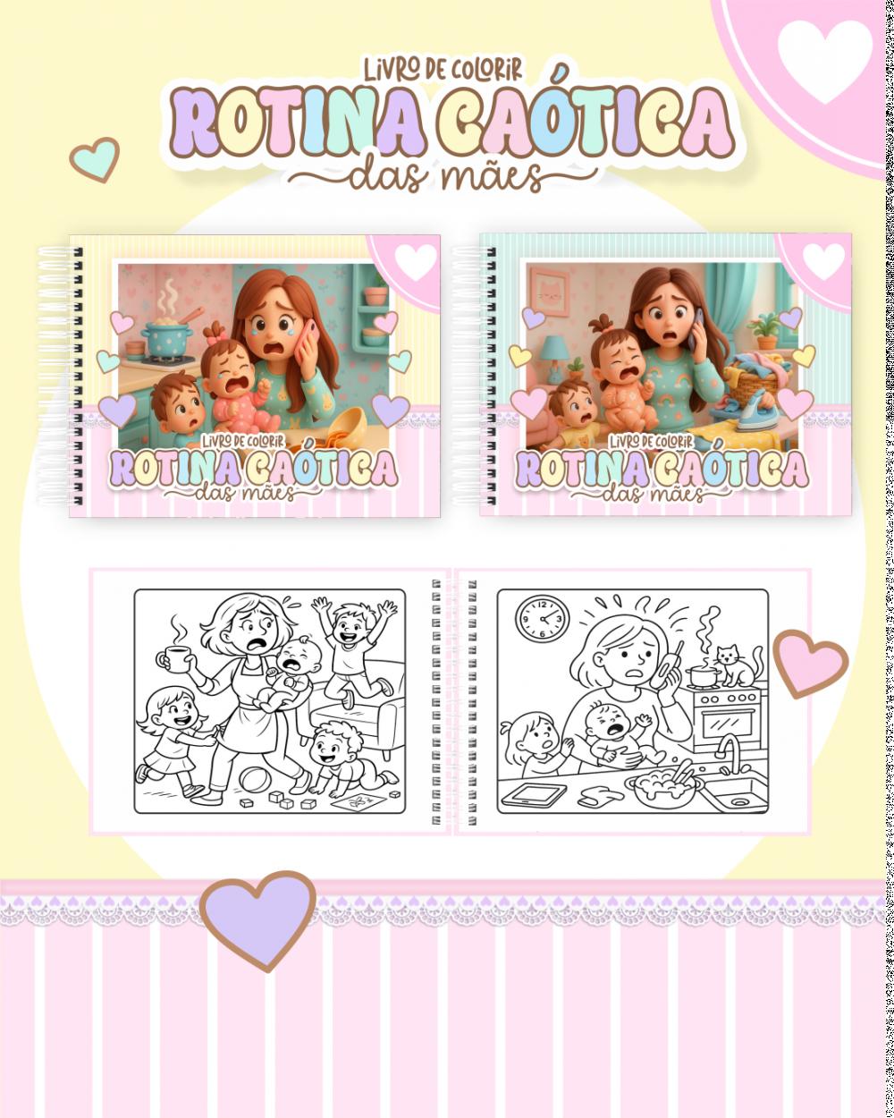 Arquivo Digital Livro de Colorir MÃES - PDF