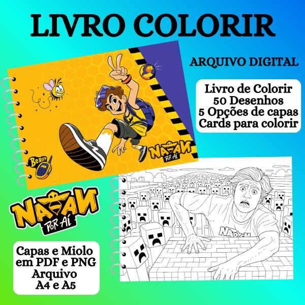 Arquivo Digital Livro de Colorir NATAN POR AÍ - PDF